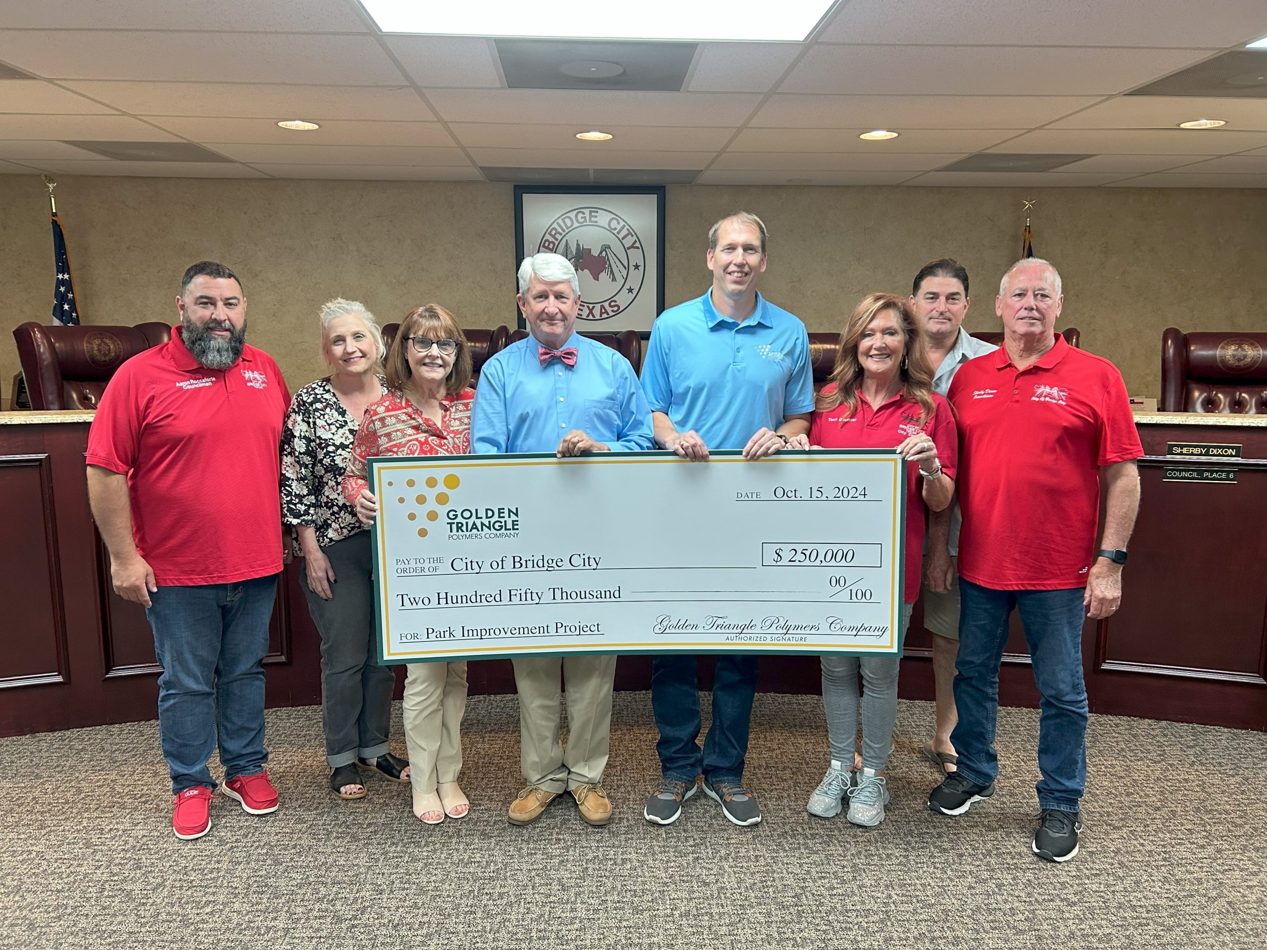 Bridge city donation